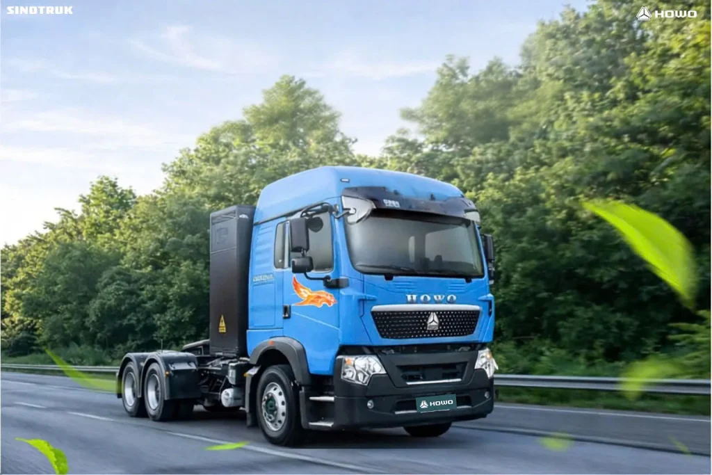 XE ĐẦU KÉO ĐIỆN HOWO V9X EV