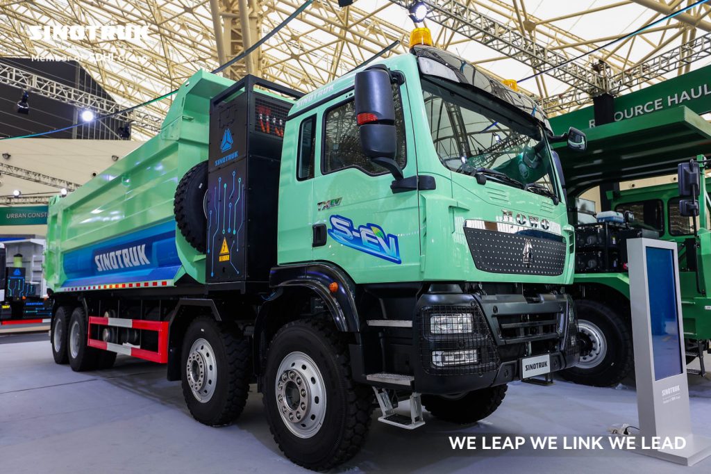Trung tâm dịch vụ bảo dưỡng xe tải điện HOWO EV